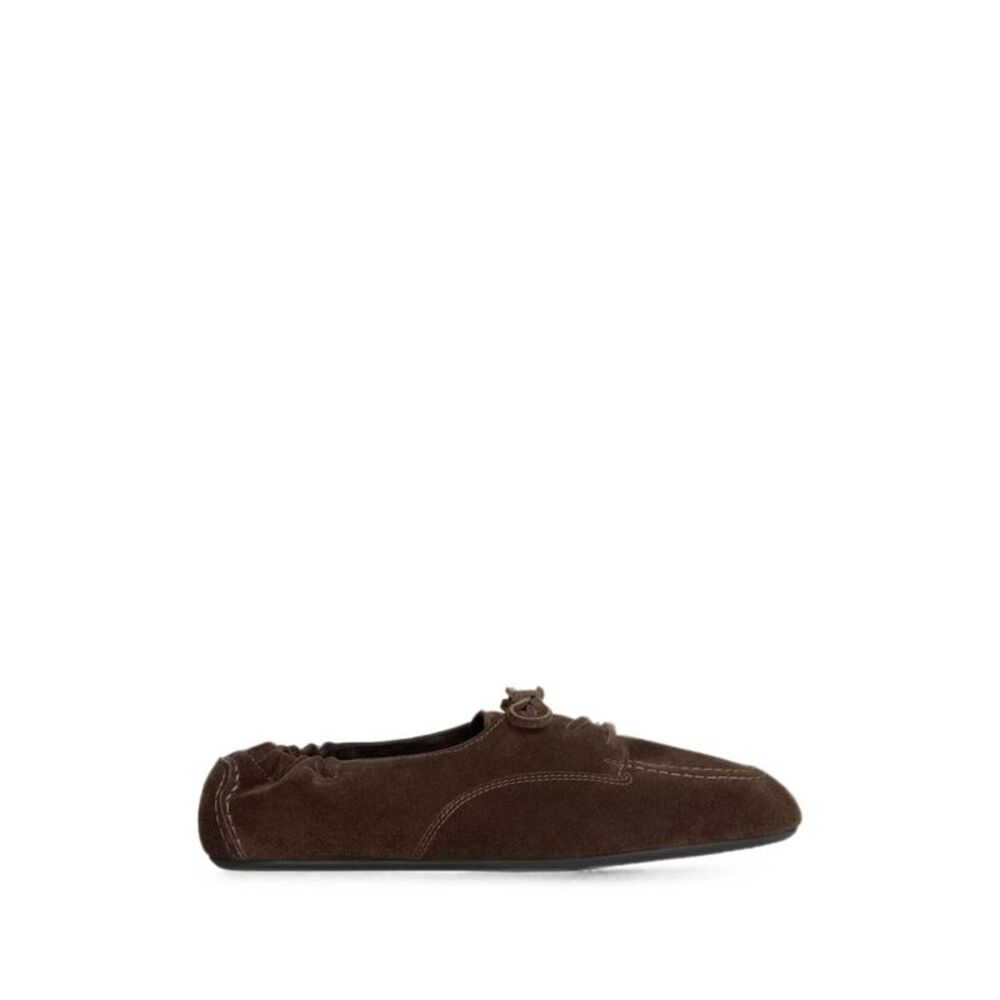 Celine Men Suede Leather Lace-Up Shoes